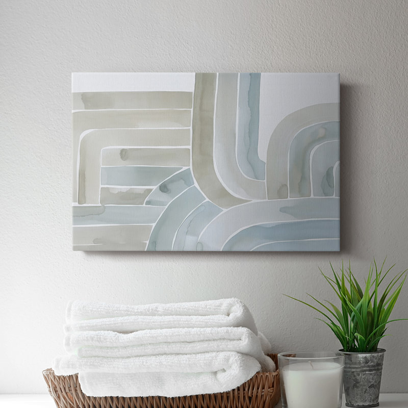 Estuaries II - Cavas enveloppés de galerie, H 12 po x l 18 po