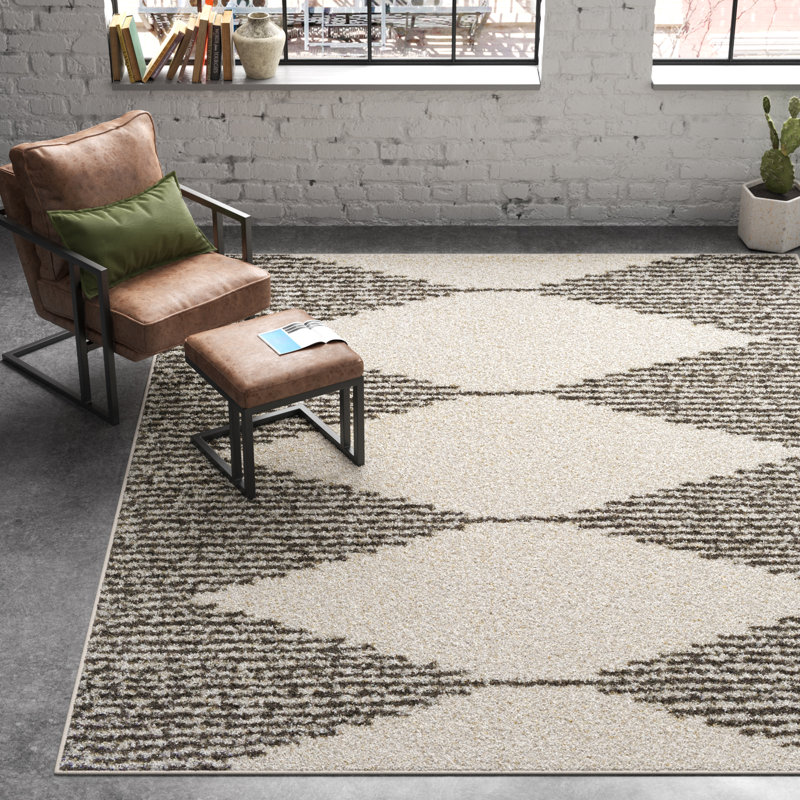 Dave Geometric Indoor Rug, Rectangle 7'10" x 10'