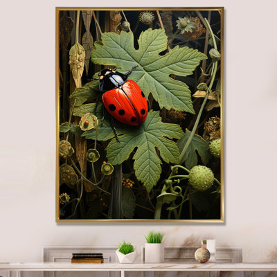«Ladybug Ladybugs Leisure», reproduction d'art sur toile