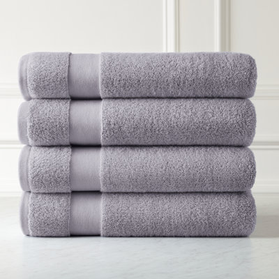 Ensemble de serviettes de bain 4 pièces 100% coton de qualité supérieure Southshore Fine Linens 500 GSM Towel Collection