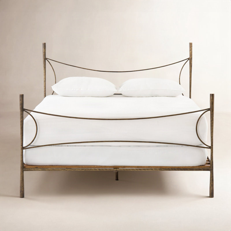Gerbera Metal Open-Frame Bed, Queen