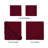 Blue Nile Mills 300 Thread Count Egyptian Cotton Solid Deep Pocket Sheet Set-135144607-135144612