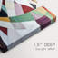 ABSTRACT Series LV III - Toile tendue sur mesure avec châssis - 3 pièces-2058955722