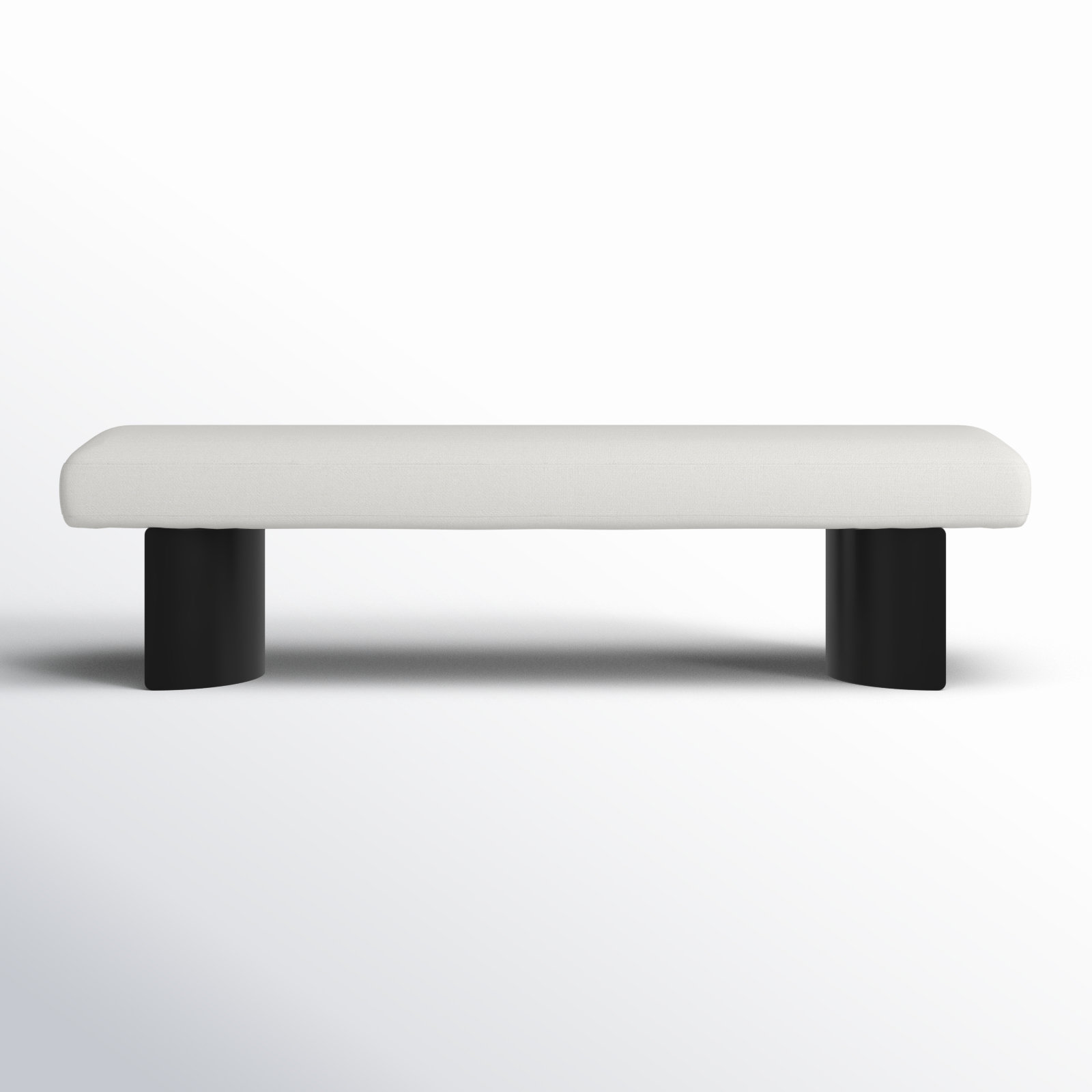 Axelle Bench, White