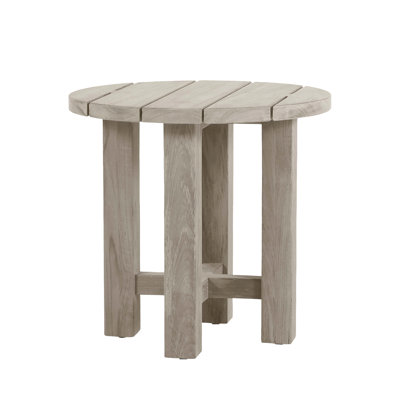 Croquet Teak Outdoor Side Table