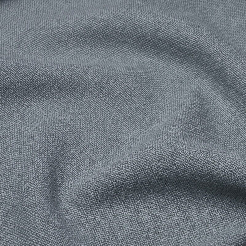 Tissu en lin rustique Schumacher x Patterson Flynn Lars, Ciel
