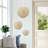 Set of 3 Modern and Luxury Abstract Gold Metal Wall Decor
