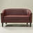 Oscar Tufted Faux Leather Upholstered Small Loveseat-2000466216
