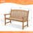 Mack 4 - Person Eucalyptus and Teak Solid Wood Patio Dining Set Rectangular Table