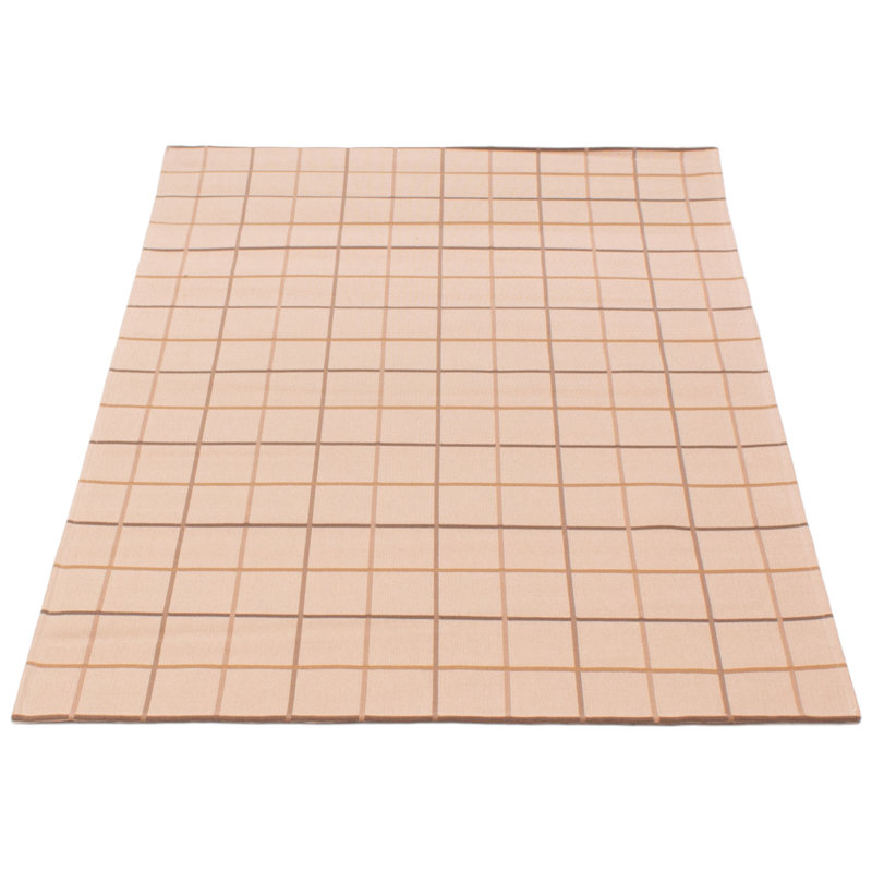 Kazal Cotton Gingham Indoor Rug