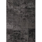 Rapture Patchwork Area Rug in Gray