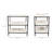 Bayshore 22'' W Metal Nightstand