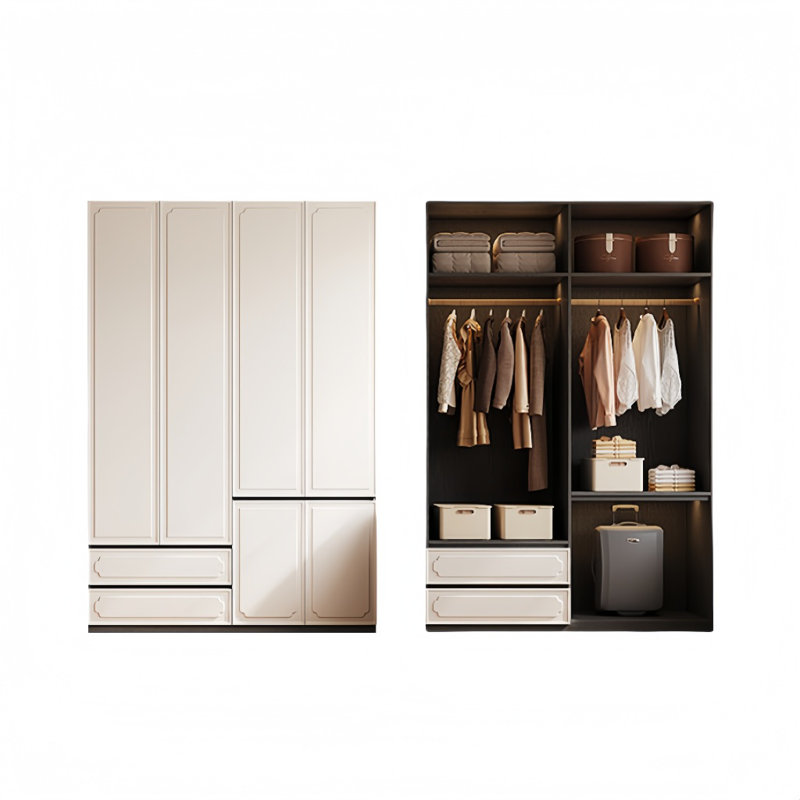 Garde-robe simple et haut de gamme, H 94 po x l 63 po x P 24 po