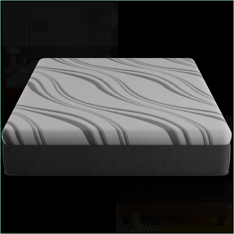 Mattresses | 12" Medium Feel Gel Memory Foam Cooling Full Size | Greenguard Gold, Made in USA | Dark Gray | Foam, Full