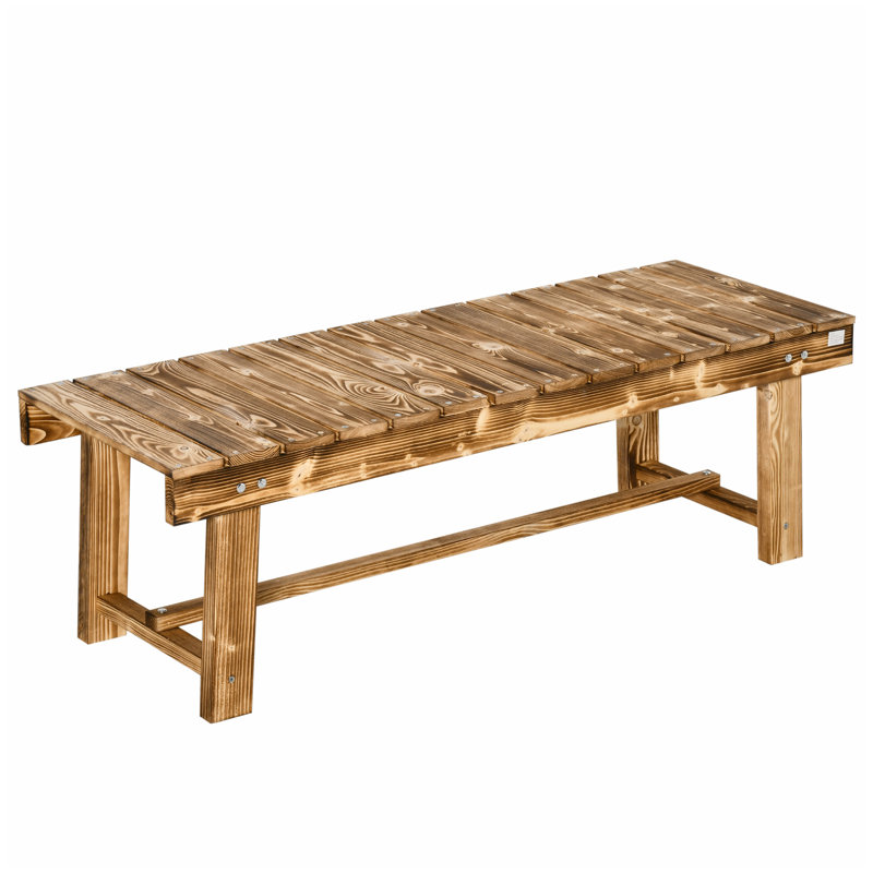Banc d'extérieur en sapin