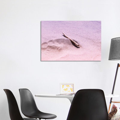 Sandy Beach by Beli - Wrapped Canvas Print