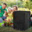 Composteur d'extérieur à grande capacité 80 gallons Outsunny Garden Compost