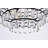 Stiner 3-Light Crystal Tiered Flush Mount-57281648-115952317