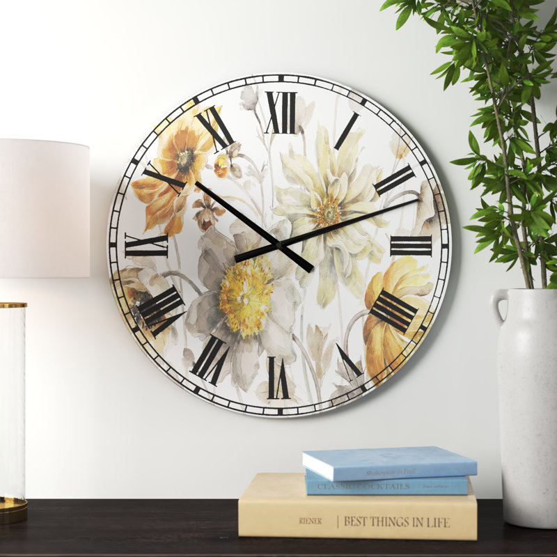 Horloge murale surdimensionnée Adhem, Moyen