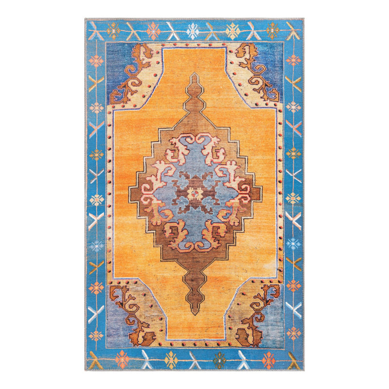 Chenille Indoor Rug, Rectangle 3'6" x 5'6"