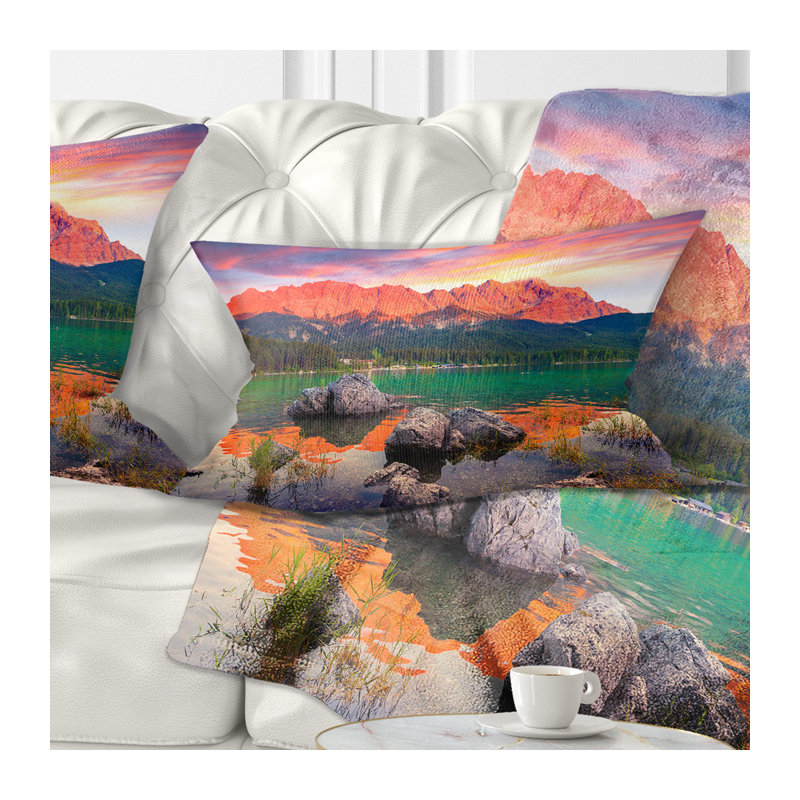 Housse de coussin rectangulaire et insert