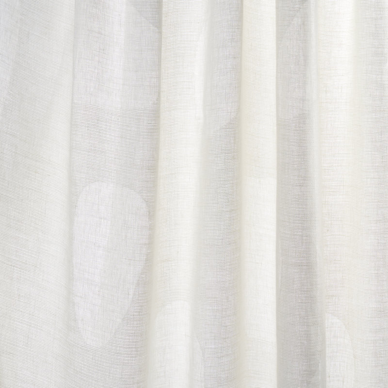 Elaine Sheer Fabric, White