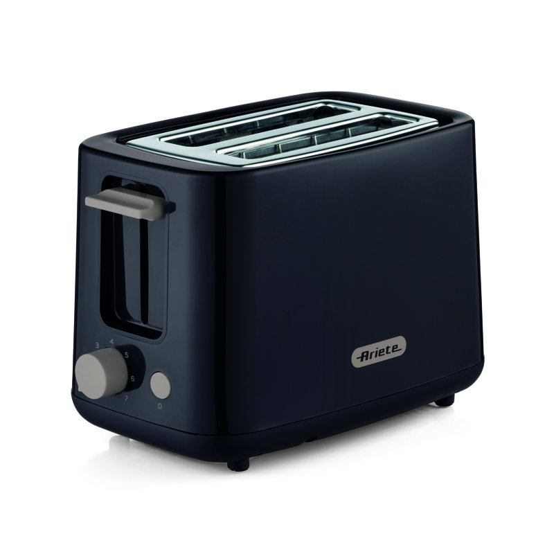 Ariete 2 Slice Breakfast Line Toaster Dark Grey