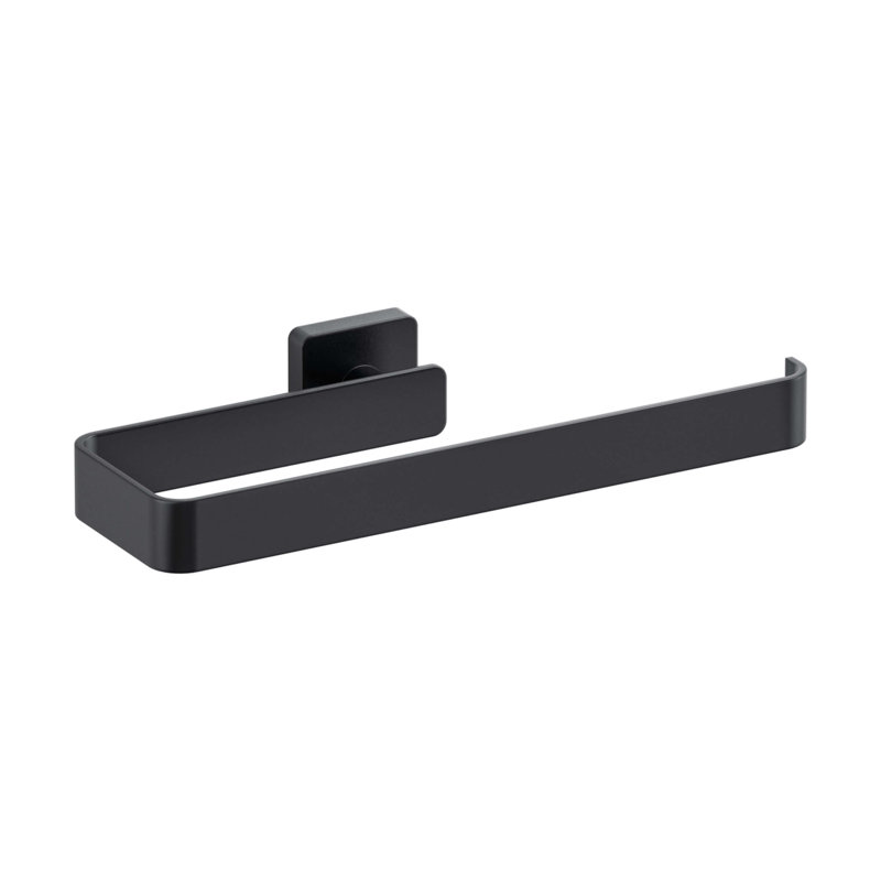 Blaze 10 inch Bathroom Towel Bar, Noir mat