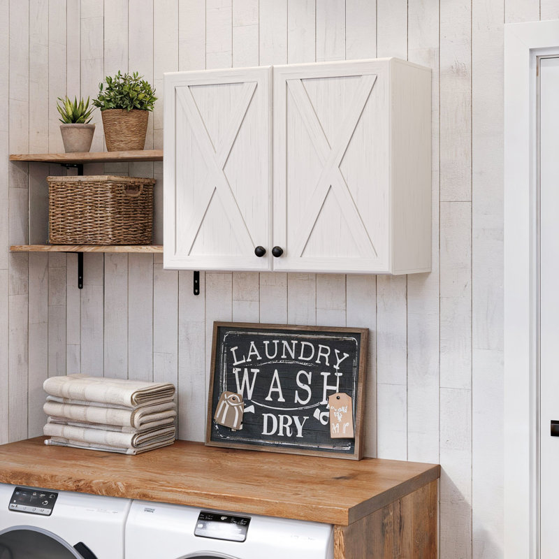 24"H Wall Cabinet, 23.6" H x 29.5" W x 11.81" D