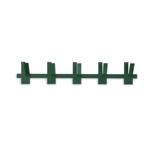 Steel Wall 5 - Hook Wall Mounted Coat Rack