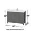 Sheffield 48" Bathroom Vanity Set with 24" Mirror-59388333-59388334