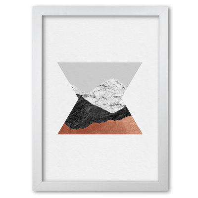Copper Geometric IV - Print