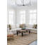 Jute / Sisal Striped Area Rug in Brown-141369376