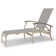 Askar Outdoor Rust-Resistant Metal Chaise Lounge
