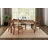 Traci 37 " Extendable Sheesham Rectangular Solid Wood Top with Solid Wood Base Dining Table