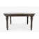 Westhoff 6 - Person Extendable Pine Solid Wood Solid Wood Top Four Leg Dining Set