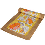 Pumpkin Handmade Floral Table Runnner