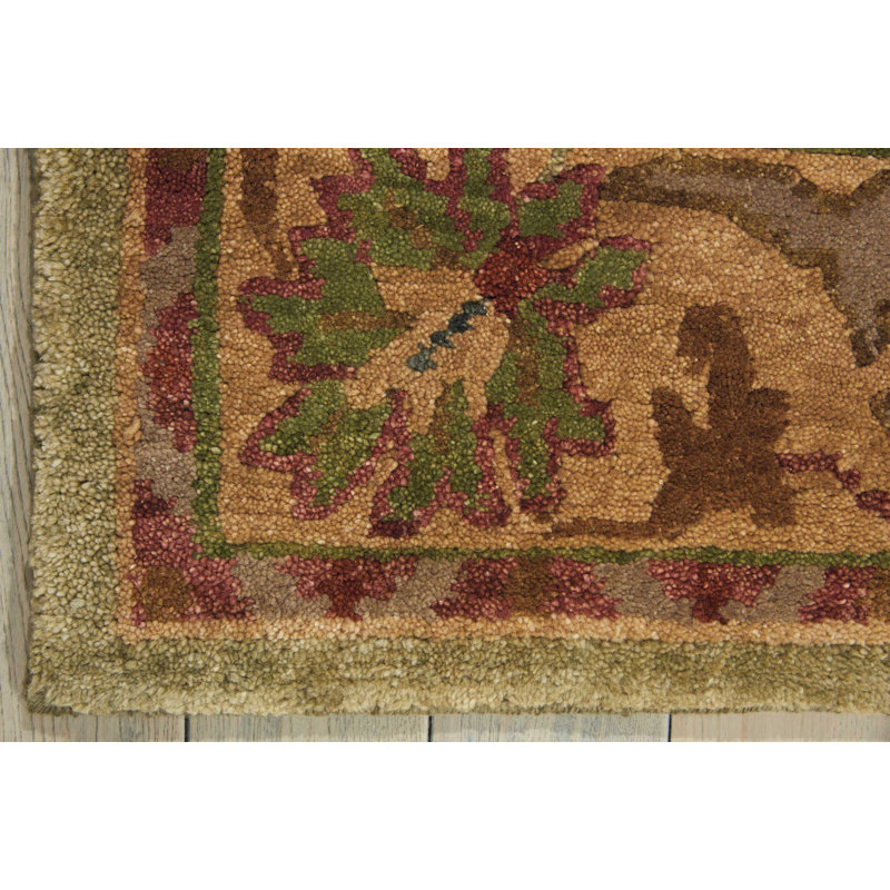 Nourison Tahoe 8'6" x 11'6" Green Traditional Indoor Rug