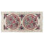 Suspension murale brodée 100% soie 20 x 41 po. Décoration murale Suzani. Nappe faite à la main. Tapisserie contemporaine