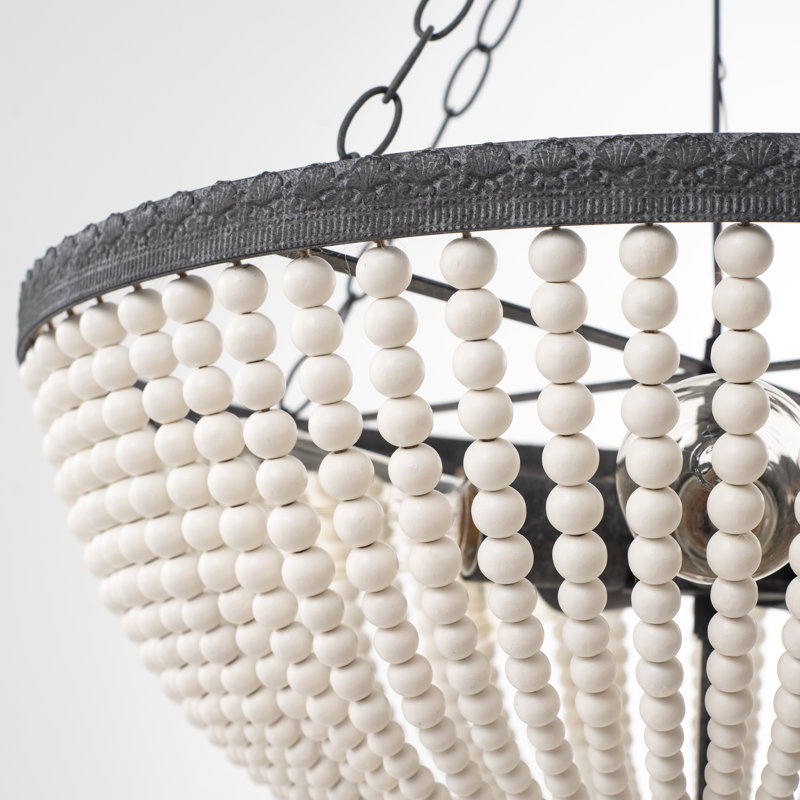 Lustre empire unique à 5 lumières Haner