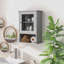 Alyose Glass Wall Bathroom Cabinet-656542200
