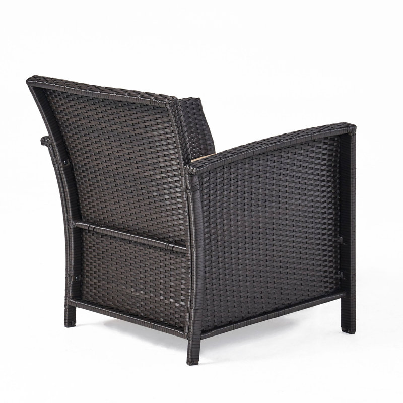 Chaise St Lucia, Tanné, Brun