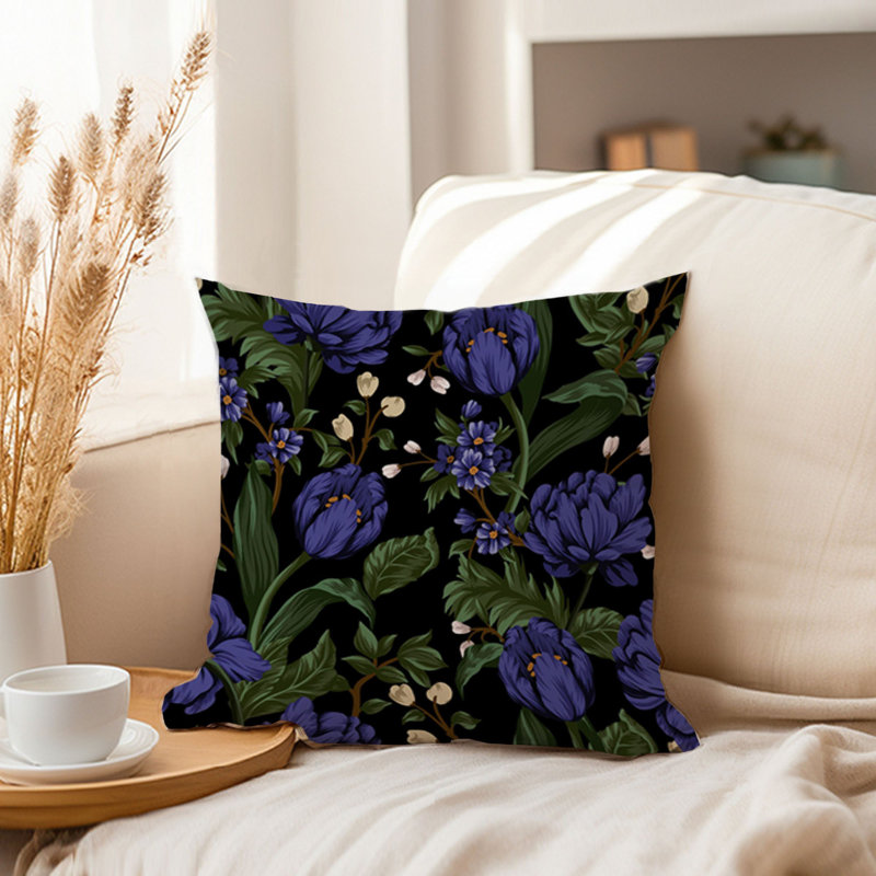 Floral Flower Elegance XII Modern, 16"H x 16"W