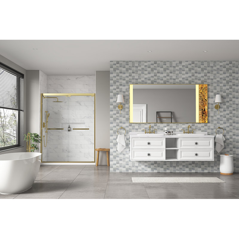 Meuble-lavabo pour salle de bain Doulble Sink