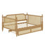 Lit de jour en rotin traditionnel avec lit gigogne, solution peu encombrante pour les chambres d'amis et les espaces restreints-1809358144-1809358151