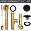 Drain de baignoire avec trop-plein Beehive Grid Bath-37404987