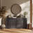 Sideboard Cabinet with 3 Drawers, Ebony-614634187