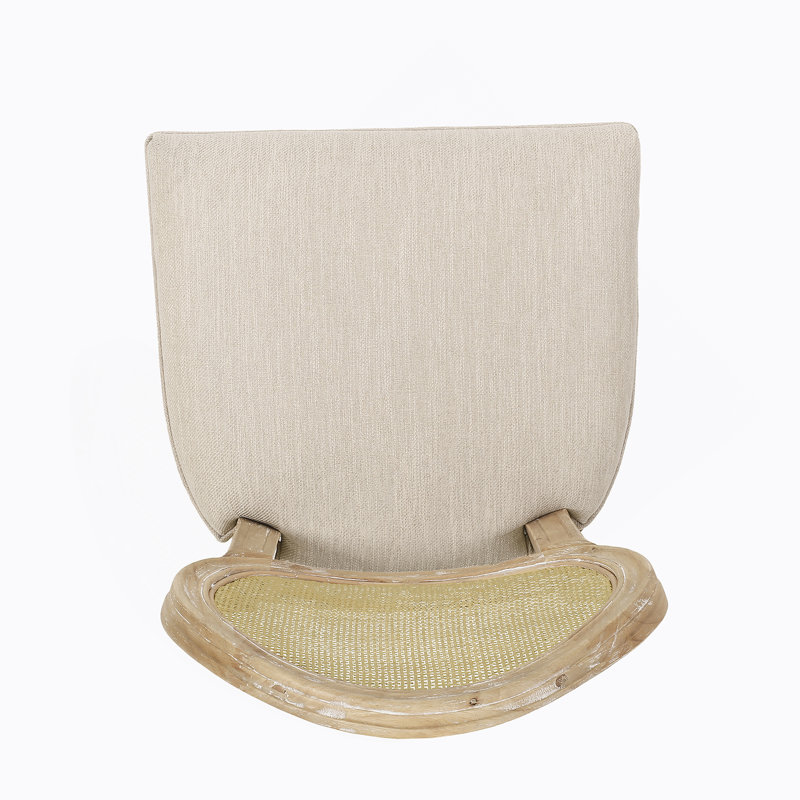 Tabouret de bar 30,25 po Ellar, Naturel, Beige