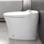 Toilette de salle de bain avec double chasse et 360 fonctions de chasse d'eau à fermeture en douceur et intelligente