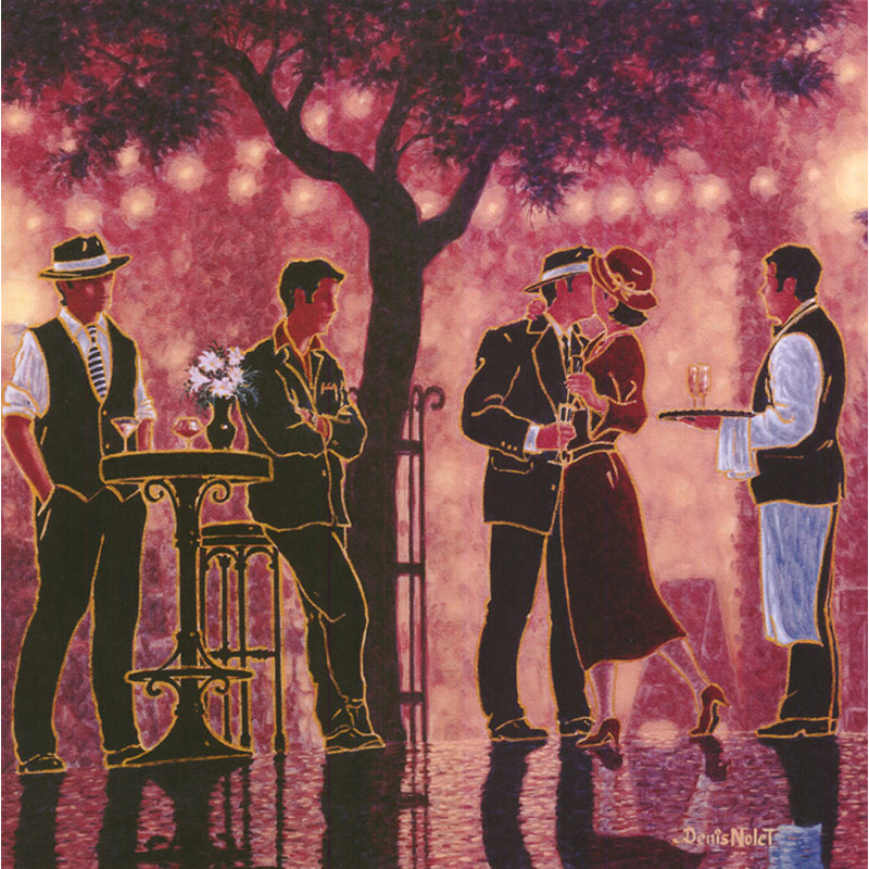 A chacun son reve, 36" H x 36" W